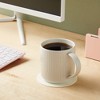 Juvale 150 Pack White Paper Coasters for Drinks, Bar, Parties, Wedding, Catering (4 In) - 2 of 4