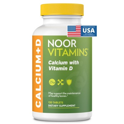 Noor Vitamins - Calcium + Vitamin D Supplement