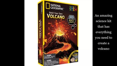 National Geographic Build Your Own Volcano Kit - Sticky Mud & Belly Laughs