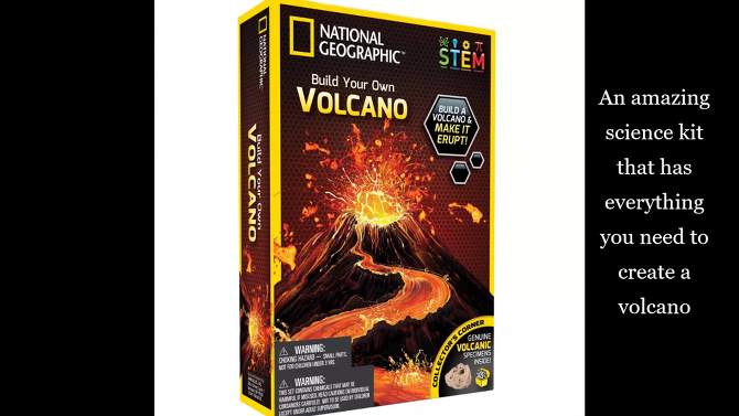 National Geographic Volcano Science Kit, 2 of 11, play video