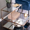 Paulina Accent Table Warm Gold - Aiden Lane - image 3 of 4