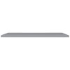 vidaXL Floating Wall Shelves 4 pcs Gray 47.2 inches x9.3 inches x1.5 inches  MDF - 4 of 4