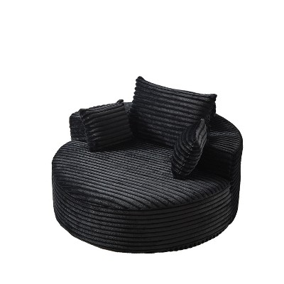 Dexmalle 55''L Corduroy Sponge single sofa