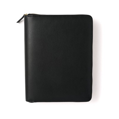 Vegan Leather Padfolio Black - Russell+Hazel