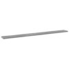 vidaXL Bookshelf Boards 4 pcs Concrete Gray 39.4"x3.9"x0.6" Engineered Wood - 2 of 4