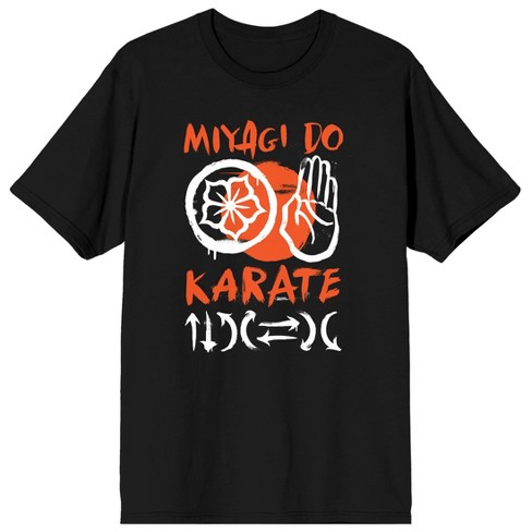 Duftende Summen utilfredsstillende Cobra Kai Miyagi-do Karate Logo Men's Black T-shirt : Target