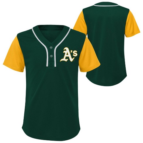 Mitchell & Ness Men's Mitchell & Ness Rickey Henderson Yellow Oakland  Athletics Cooperstown Mesh Batting Practice Jersey, Nordstrom