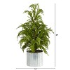 HomeStock  1.6 ft. Artificial Pine Tree in Planter for Indoor/Outdoor - 2 of 3