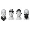 Balec 6 Pack Plain High Standard Bandanas Scarf Wristband Protective Coverage - 2 of 3