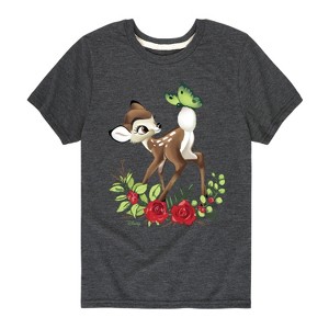 Boys' - Disney - Christmas - Botanical Butterfly Short Sleeve Graphic T-Shirt - 1 of 4