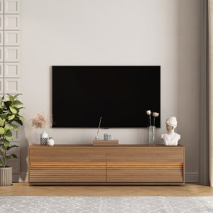 Bella Depot 68" Modern TV Stand Floating TV Cabinet Entertainment Center for 55 60 65 Inch - 1 of 4