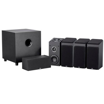 Monoprice 10565 premium 5.1 channel sale home theater system with subwoofer