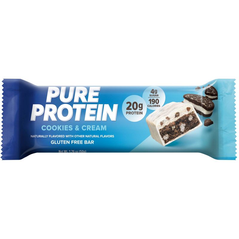 Pure Protein Bar - Cookies &#38; Cream - 12pk, 3 of 8