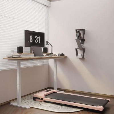 CENGHU Walking Pad with Quiet 2.0 HP Motor, Countdown Modes, 220 lbs Weight Capacity for Home or Office Workouts, Portable Treadmill Walking, Pink