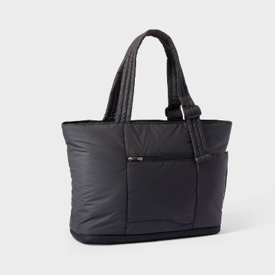 Puffer Expandable Weekender Bag - Open Story™ Black