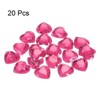 Unique Bargains Acrylic Flat Back Heart DIY Crafting Decor Jewelry Rhinestone 20 Pcs - 3 of 4