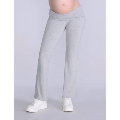 Women's Roll Over Waistband Flare Legging | Motherhood Maternity