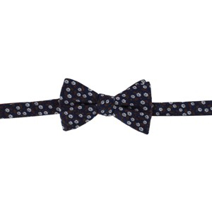 Ascentix Metallic Flowers and Leaves Bowtie - 1 of 3