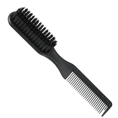 Unique Bargains Nylon Dual Side Hair Brush Black 1 Pc : Target