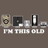 Women's Design By Humans I'm This Old By KaratePanda Racerback Tank Top - 2 of 3