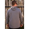 Burlebo Men's Long Sleeve Hoodie Sweatshirt - 2 of 2