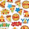 Eureka® Pizza Scented Stickers, 80 Per Pack, 6 Packs - 3 of 3