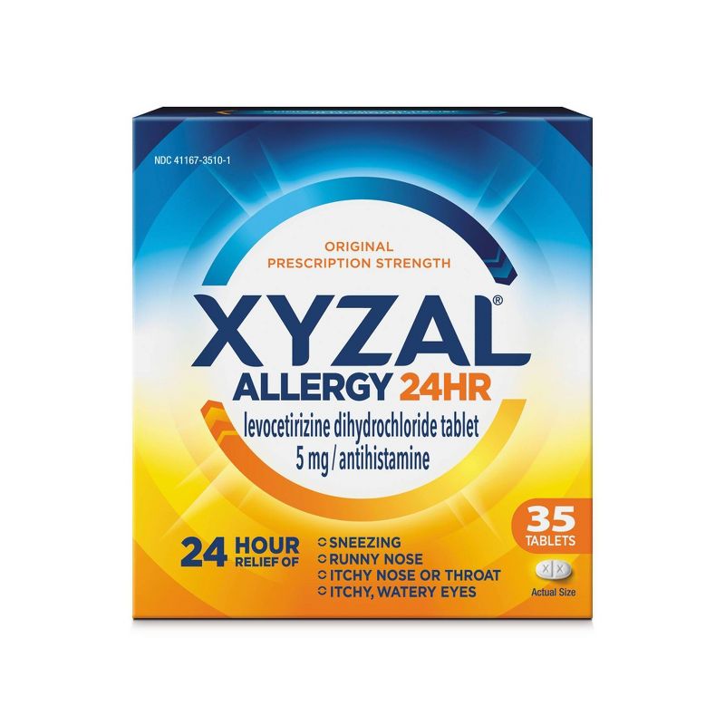 Xyzal&#168; Allergy Relief Tablets - Levocetirizine, 1 of 11