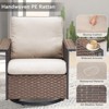 Buenhomino All-Weather Wicker Patio Sofa Conversation Set - 4 of 4