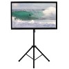 Mount-It! TV Tripod Stand - Portable TV Stands for Flat Screens - Television Tripod Stand for 32-70 Inches Screen - Single Pole TV Stand with 77 Lbs.  - 2 of 4