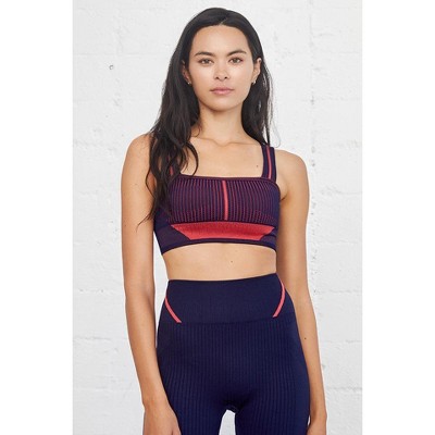 Spruce Fashion Seamless Biona Color-Blocked Sports Bra