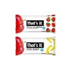 That's It. Strawberry Banana Mini Fruit Bars - 10ct/7oz