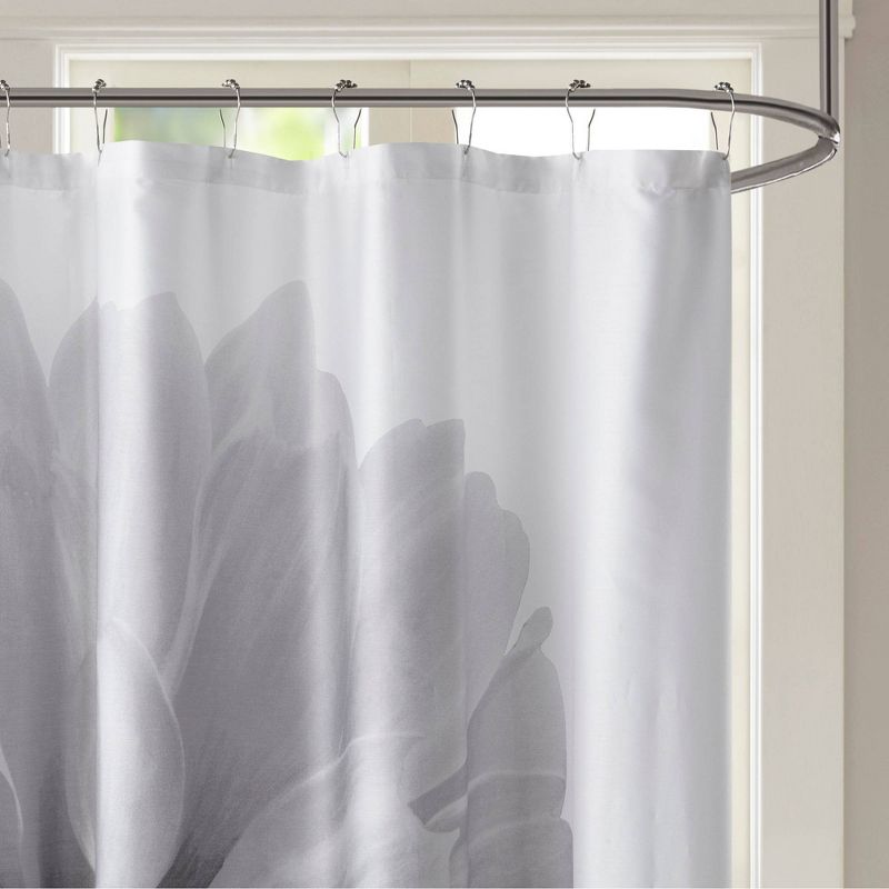 72"x72" Bridget Cotton Percale Shower Curtain, 3 of 6