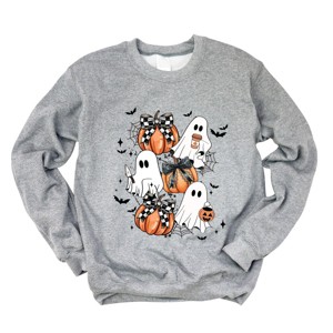 Simply Sage Market Coquette Ghost Collage Sweatshirt - 1 of 4