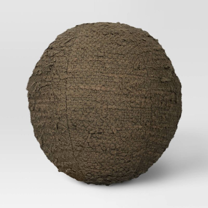 Boucle Sphere Throw Pillow - Threshold™, 1 of 7