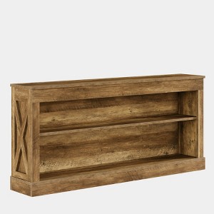 Tribesigns 63-Inch Farmhouse Console Table with 3-Tier Storage Shelf - 1 of 4