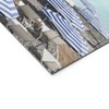 Henrike Schenk - Travel Photography Blue Beach Umbrellas Photo Welcome Mat -Society6 - image 3 of 3