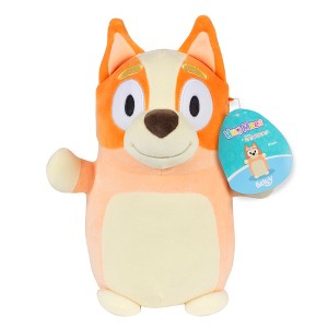 Squishmallows Original 10-Inch Bingo HugMees - Collectible Soft & Squishy Stuffed Animal Toy - Official Jazwares Plush - Gift for Kids, Girls & Boys - 1 of 4