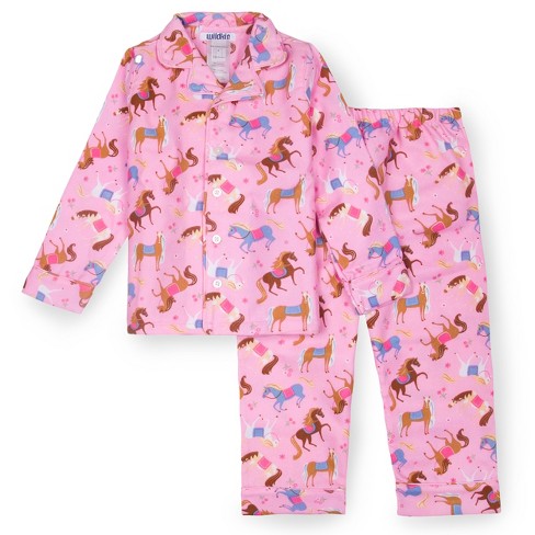 Wildkin Kids 2-piece Button Down Polyester Flannel Pajama Set For Boys And  Girls, Size 4 (jurassic Dinosaurs) : Target