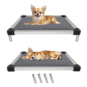 FXW TitanNest Chew-Proof Elevated Dog Bed, Raised Cot for Indoor/Outdoor/Camping Use, Durable & Washable Padded Pet Bed - 1 of 4