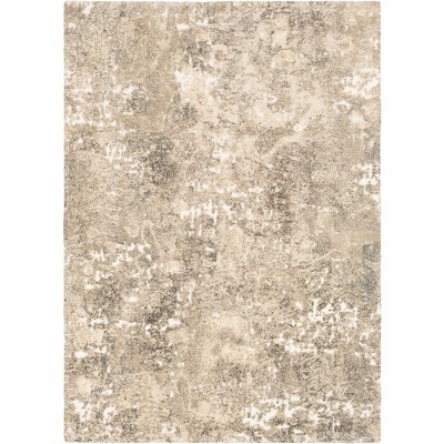 Hauteloom Holtsville Abstract Ivory Thick  Rug