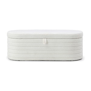 Bella Depot 45.67''W Upholstered Storage Bench - 1 of 4