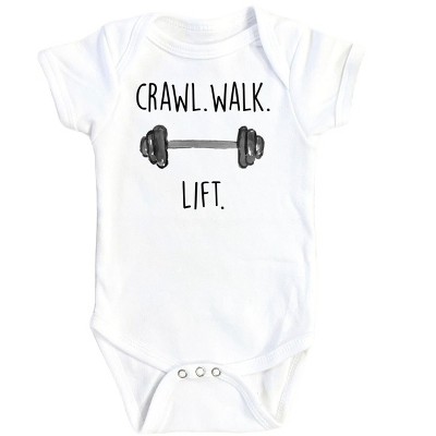 Gym Crawl Lift - Baby Boy Girl Clothes Infant Onesie® Funny Cute Newborn GS1