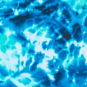 multi underwater tie dye