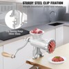 VEVOR Manual Meat Grinder, Heavy Duty Cast Iron Hand Meat Grinder with Steel Table Clamp, Meat Mincer Sausage Maker with 1 Cutting Blade - 3 of 4