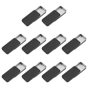 Unique Bargains Metal Anti-Oxidation Slide Top Rectangular Tin Containers 10 Pcs - 1 of 4