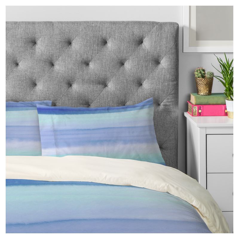 Blue Amy Sia Ombre Comforter Set - Deny Designs, 4 of 9