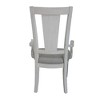 Acme Furniture Katia Dining Chair Light Gray Linen/Weathered White Finish - 4 of 4
