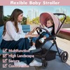 Baby Stroller for Toddler,Foldable Aluminum Alloy Pushchair with Adjustable Backrest - 3 of 4