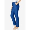 Jessica London Women's Plus Size Linen Pleat-Front Pant - 4 of 4