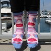 Amazing Reflective Sunglasses and Red Lips Socks from the Sock Panda (Women's Sizes, Adult Medium) - 4 of 4